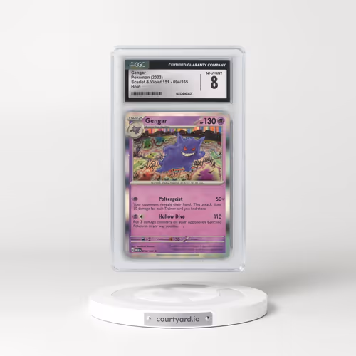 2023 Scarlet & Violet 151 - MEW EN #094/165 Gengar - Holo (CGC 8 NM-MT)