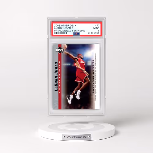 2003 Upper Deck Lebron James Phenomenal Beginnings #13 LeBron James (PSA 9 MINT)