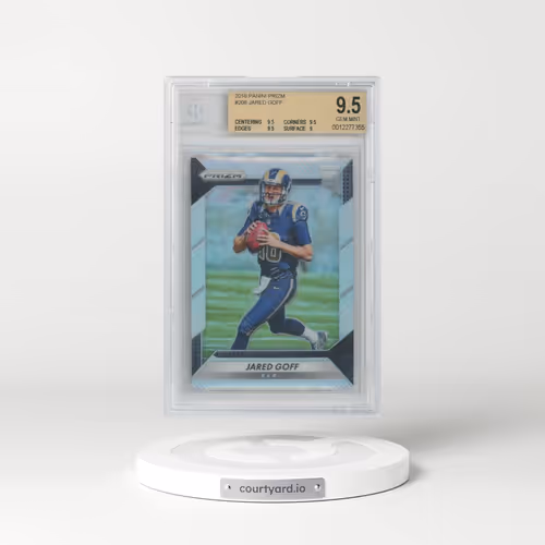 2016 Panini Prizm #208 Jared Goff - Prizm (BGS 9.5 GEM MINT)