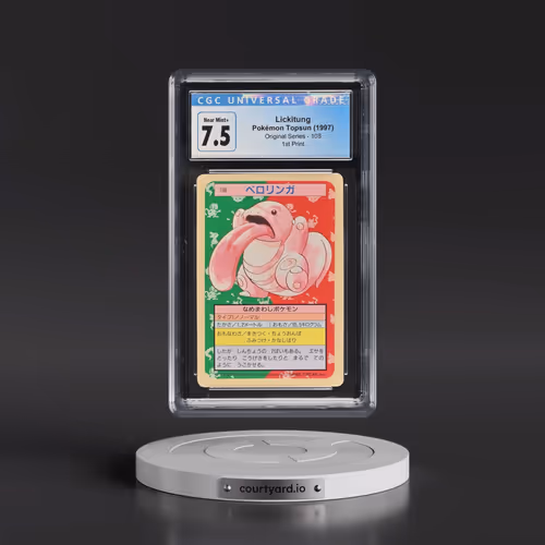1997 (Only One Pokémon) Original Series #108 Lickitung - (Blue Back) 1st Print (CGC 7.5 NM+)
