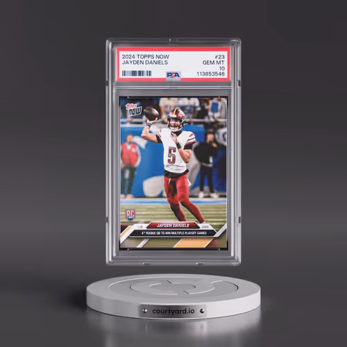 2024 Topps Now #23 Jayden Daniels (PSA 10 GEM MINT)