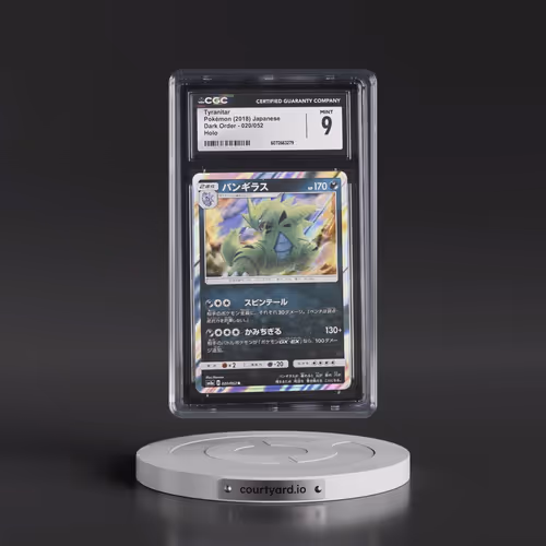 2018 Dark Order #020/052 Tyranitar - Holo (CGC 9 MINT)