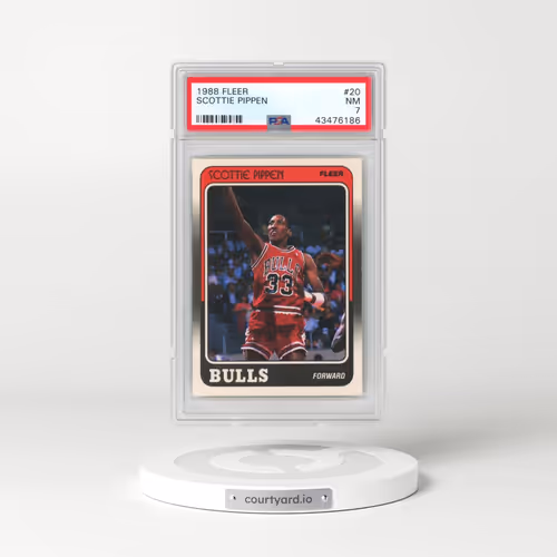 1988 Fleer #20 Scottie Pippen (PSA 7 NM)