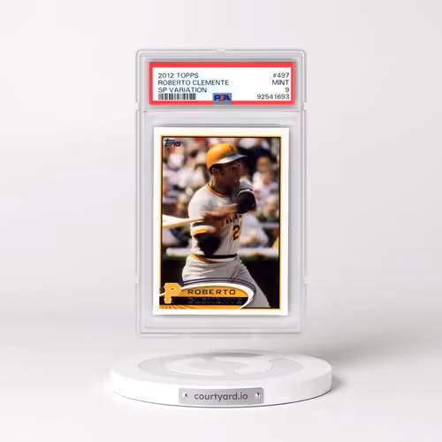 2012 Topps #497 Roberto Clemente (PSA 9 MINT)