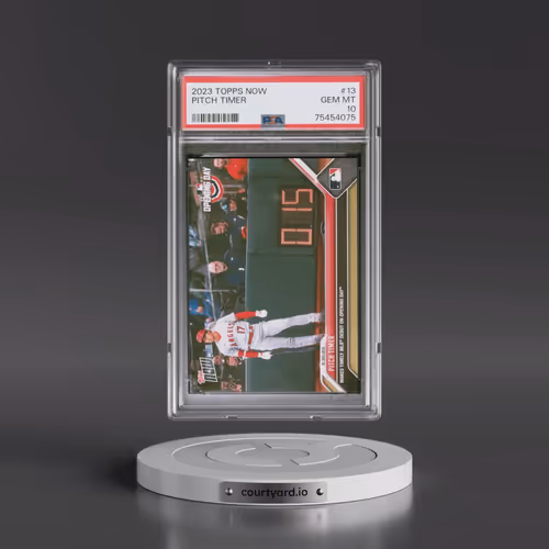 2023 Topps Now #13 Pitch Timer (PSA 10 GEM MINT)