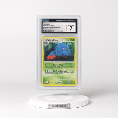 2008 Great Encounters #10/106 Tangrowth - Holo (CGC 7 NM)