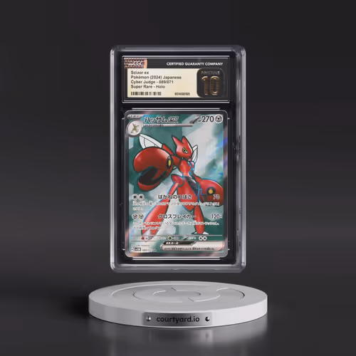 2024 Pokémon Sv5m-Cyber Judge #089 Scizor EX - Holo Super Rare (CGC 10 PRISTINE)