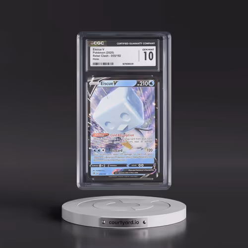 2020 Rebel Clash #055/192 Eiscue V - Holo (CGC 10 GEM MINT)