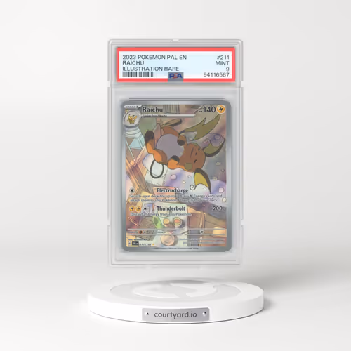 2023 Paldea Evolved - PAL EN #211 Raichu - Illustration Rare (PSA 9 MINT)