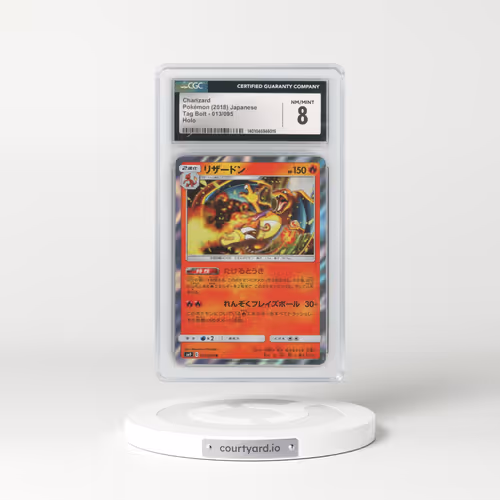 2018 Tag Bolt #013/095 Charizard - Holo (CGC 8 NM-MT)