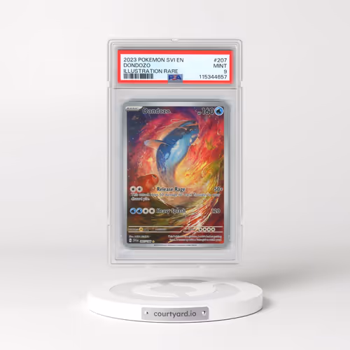 2023 Pokémon Svi EN-Scarlet & Violet #207 Dondozo - Illustration Rare (PSA 9 MINT)