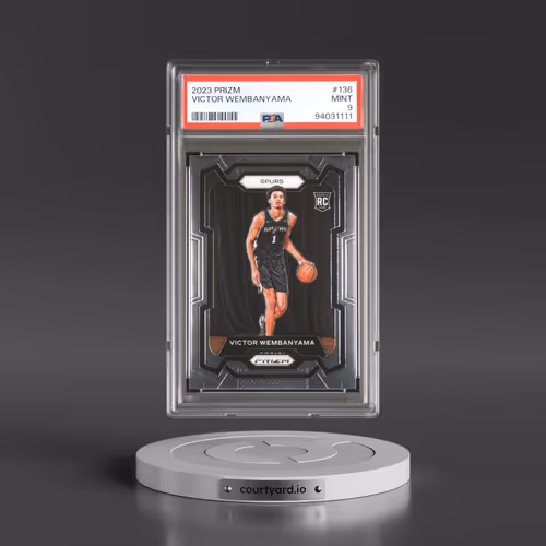 2023 Panini Prizm #136 Victor Wembanyama (PSA 9 MINT)