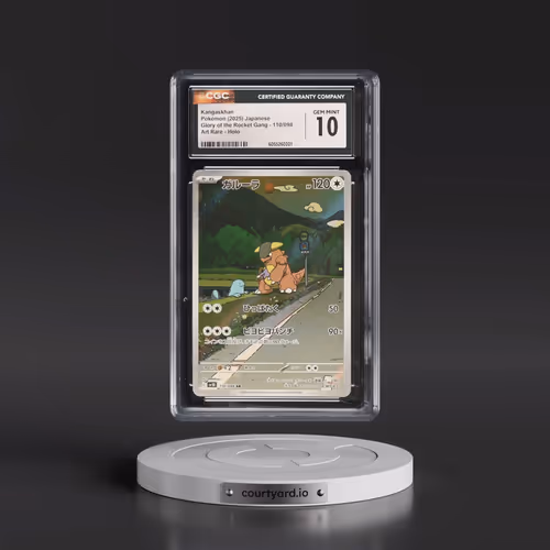 2025 Pokémon SV10-Glory of Team Rocket #110 Kangaskhan - Art Rare (CGC 10 GEM MINT)