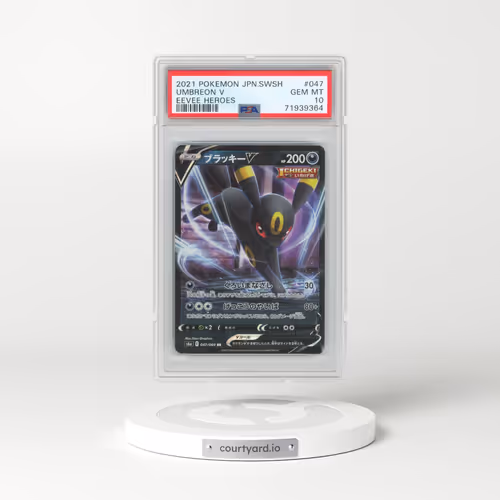 2021 Pokémon Sword & Shield Eevee Heroes #047 Umbreon V - Holo (PSA 10 GEM MINT)