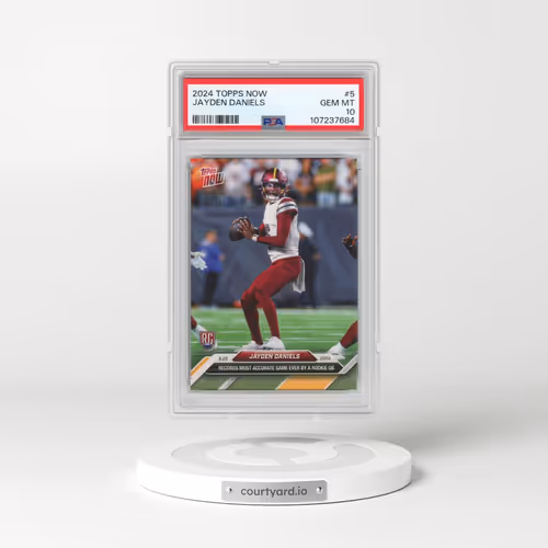 2024 Topps Now #5 Jayden Daniels (PSA 10 GEM MINT)