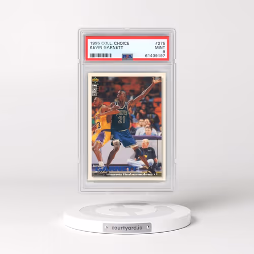 1995 Collector's Choice #275 Kevin Garnett (PSA 9 MINT)