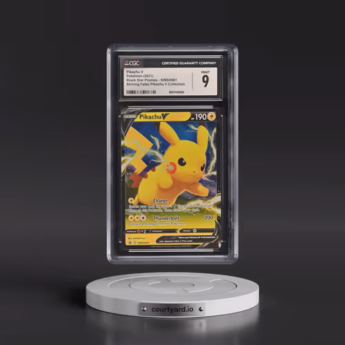 2017 Black Star Promos - Sword & Shield #SWSH061 Pikachu V - Shining Fates Pikachu V Collection (Hol
