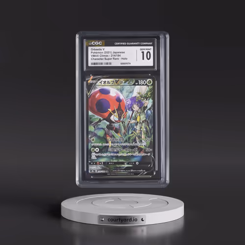 2021 VMAX Climax #214/184 Orbeetle V - Holo Character Super Rare (CGC 10 GEM MINT)