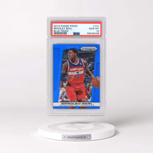 2013 Panini Prizm #141 Bradley Beal - Blue Prizm (PSA 10 GEM MINT)