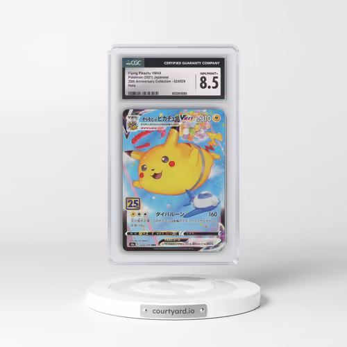 2021 25th Anniversary Collection #024/028 Flying Pikachu VMAX - Holo (CGC 8.5 NM-MT+)