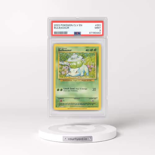 2023 Venusaur & Lugia EX Deck #1 Bulbasaur (PSA 9 MINT)