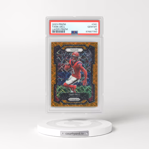 2023 Panini Prizm #341 Tank Dell - Lazer Prizm (PSA 10 GEM MINT)