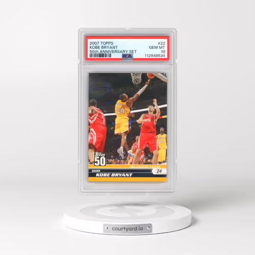 2007 Topps 50th Anniversary Set #22 Kobe Bryant (PSA 10 GEM MINT)