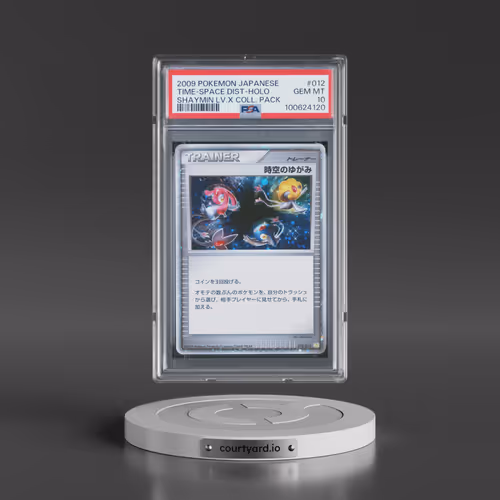 2009 Pokémon Shaymin LV.X Collection Pack #012 Time-Space Distortion - Holo (PSA 10 GEM MINT)