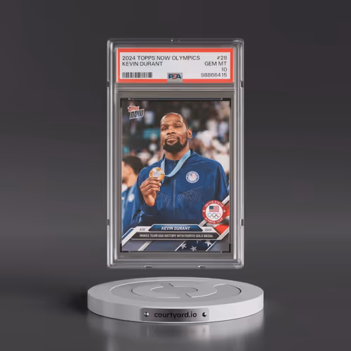 2024 Topps Now Olympic Games #28 Kevin Durant (PSA 10 GEM MINT)