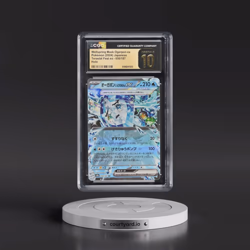 2024 High Class Pack: Terastal Fest ex - sv8a #050/187 Wellspring Mask Ogerpon ex - Holo (CGC 10 PRI