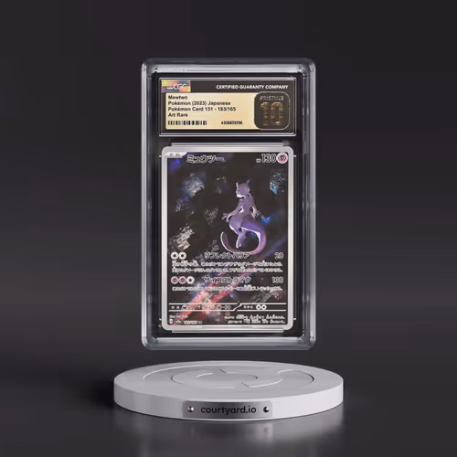 2023 Pokémon Card 151 #183/165 Mewtwo - Art Rare Holo (CGC 10 PRISTINE)