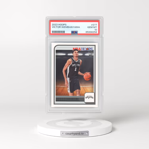 2023 Panini NBA Hoops #277 Victor Wembanyama (PSA 10 GEM MINT)
