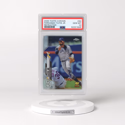 2020 Topps Chrome #84 Fernando Tatis Jr. - Refractor (PSA 10 GEM MINT)