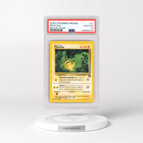 1999 Black Star Promos #27 Pikachu - The Power of One (PSA 10 GEM MINT)