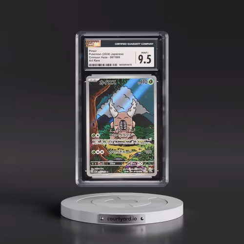 2024 Pokémon Sv5a-Crimson Haze #067 Pinsir - Art Rare (CGC 9.5 MINT+)