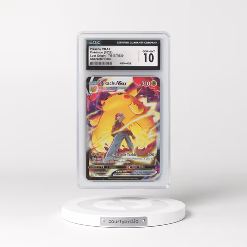 2022 Lost Origin #TG17 Pikachu VMAX - Full Art Holo (CGC 10 GEM MINT)