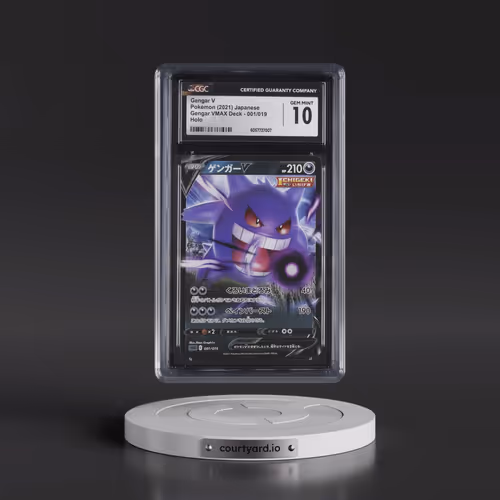 2021 Gengar VMAX High-Class Deck #001/019 Gengar V - Holo (CGC 10 GEM MINT)