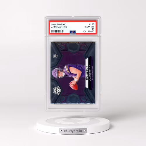 2024 Panini Mosaic #275 JJ McCarthy (PSA 10 GEM MINT)