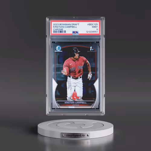 2023 Bowman Draft #BDC125 Kristian Campbell - Chrome (PSA 9 MINT)