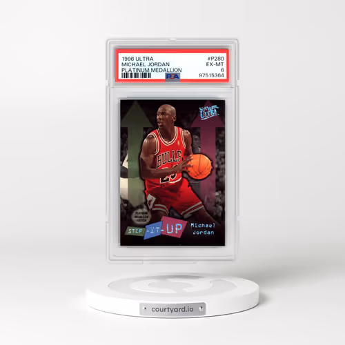 1996 Ultra #P280 Michael Jordan - Platinum Medallion (PSA 6 EX-MT)