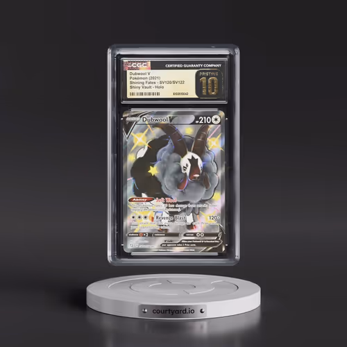 2021 Shining Fates #SV120/SV122 Dubwool V - Shiny Vault Holo (CGC 10 PRISTINE)
