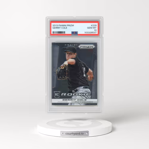 2013 Panini Prizm #239 Gerrit Cole (PSA 10 GEM MINT)