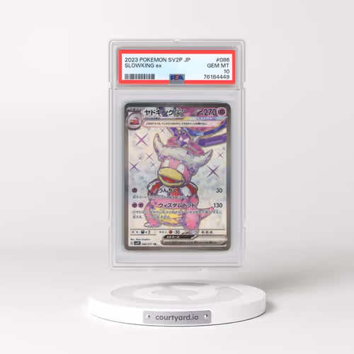 2023 Pokémon Sv2p-Snow Hazard #086 Slowking EX - Holo Super Rare (PSA 10 GEM MINT)