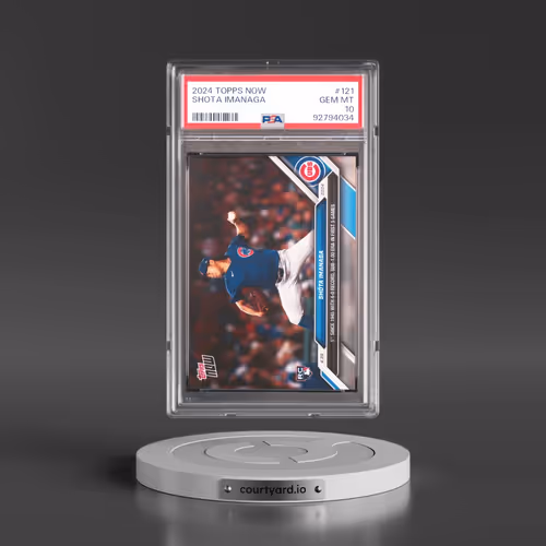 2024 Topps Now #121 Shota Imanaga (PSA 10 GEM MINT)
