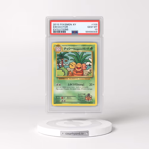 2016 Pokémon XY Evolutions #109 Exeggutor (PSA 10 GEM MINT)