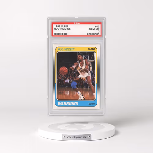1988 Fleer #47 Rod Higgins (PSA 10 GEM MINT)