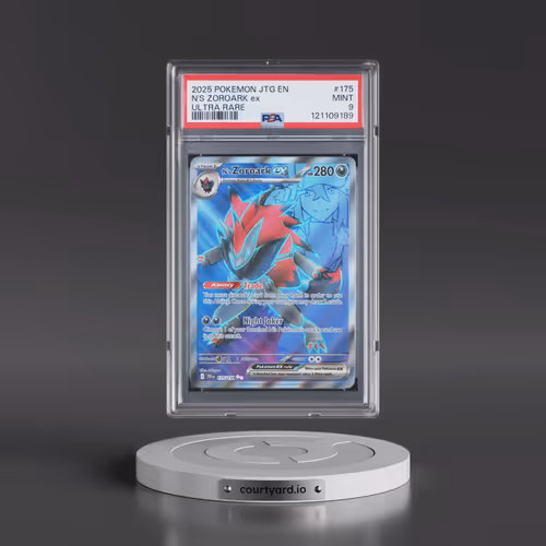 2025 Pokémon Jtg EN-Journey Together #175 N's Zoroark EX - Holo Ultra Rare (PSA 9 MINT)
