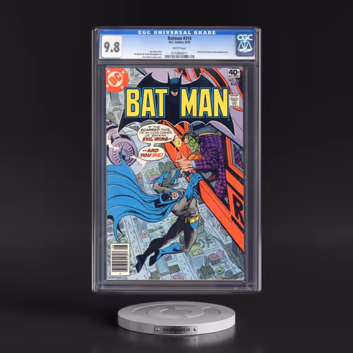 Batman #314 CGC 9.8 White Pages (DC Comics, 8/79)