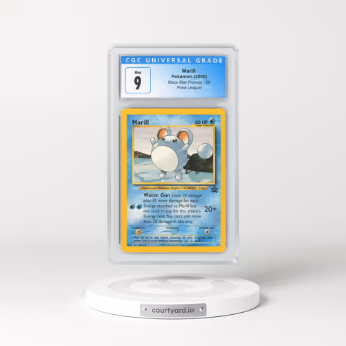 1999 Black Star Promo #29 Marill (CGC 9 MINT)