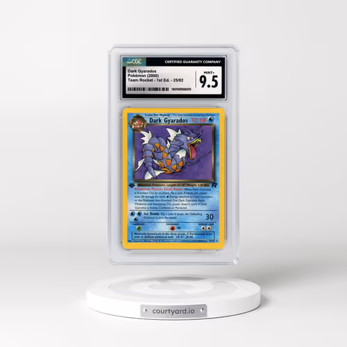 2000 Team Rocket #25/82 Dark Gyarados - 1st Edition 1st Edition (CGC 9.5 MINT+)
